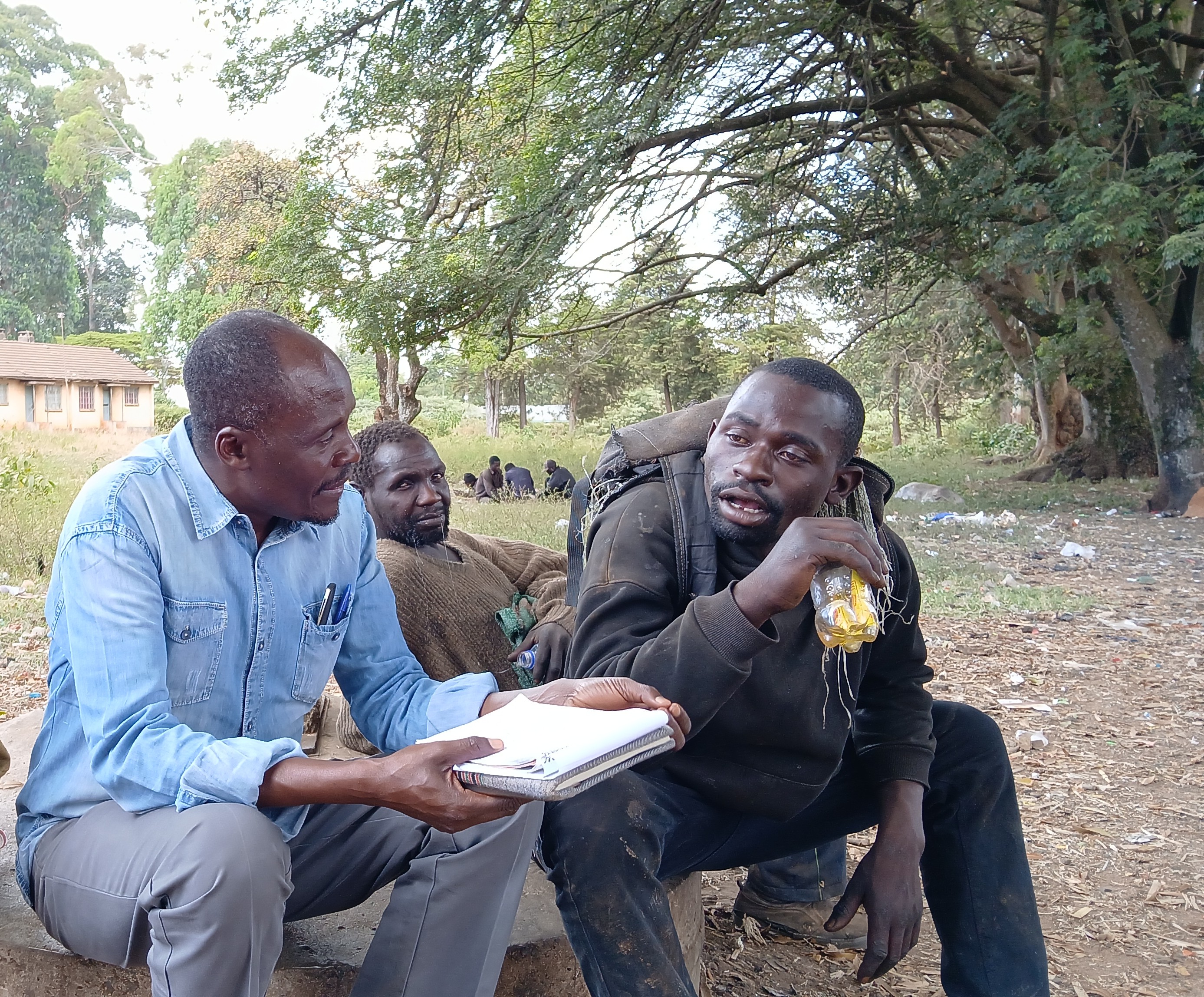 Our team in a case conference